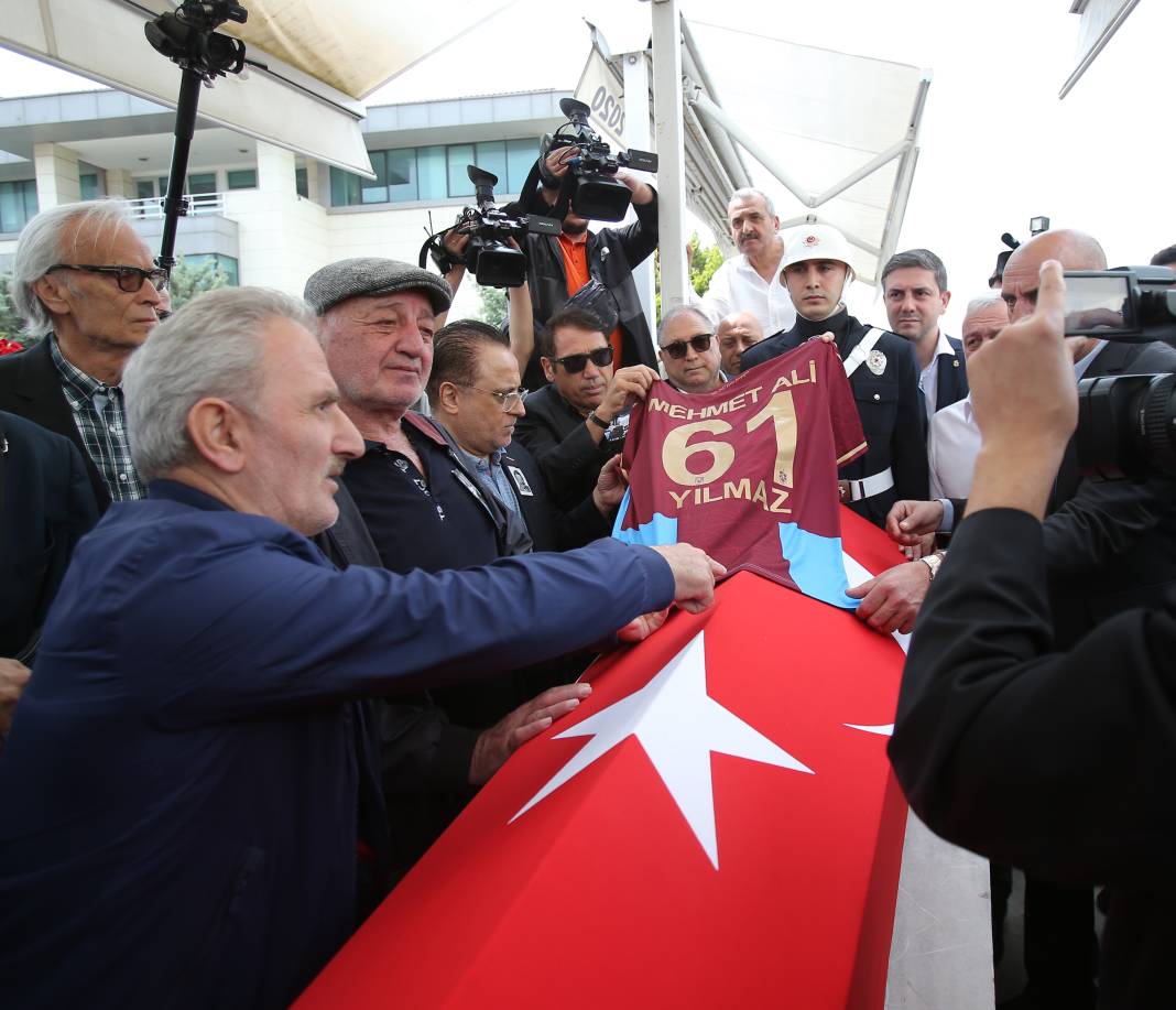 Mehmet Ali Yılmaz devlet töreni! Trabzonspor formasıyla uğurlandı 11